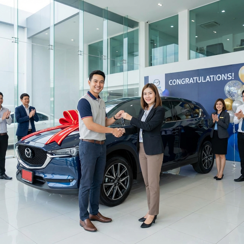 ส่งมอบรถให้ลูกค้า